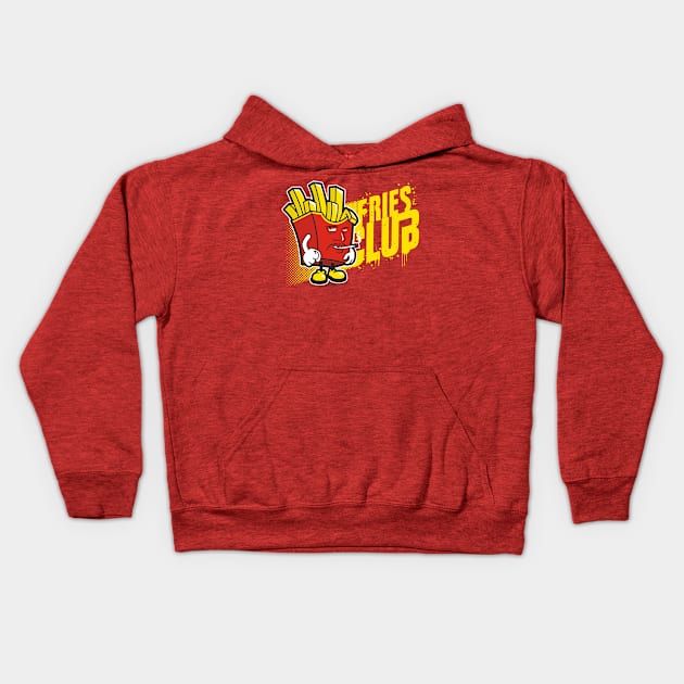 Fries Club Kids Hoodie by se7te